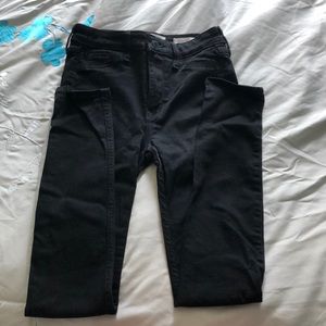Black denim Hollister High rise Skinny jeans